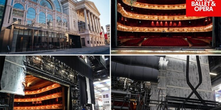 A Royal Opera House modernizálása könnyű, „cikk-cakk” alakú e-láncokkal®