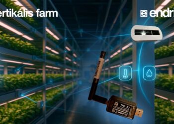 Az E-IoT alkalmazása speciális területen – a vertikális farm távfelügyelete